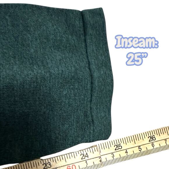 PINK Victoria’s Secret M Green Seamless Leggings High Waist Full Length Yoga - Picture 8 of 8